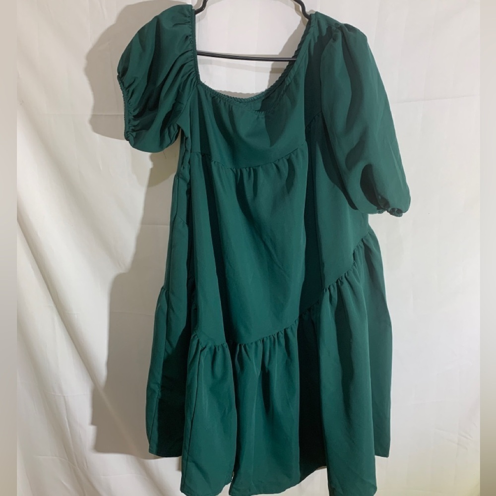 3/$28❤️SHEIN green dress size XL - Picture 3 of 8